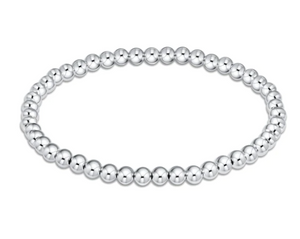 Classic Sterling 4mm Bead Bracelet