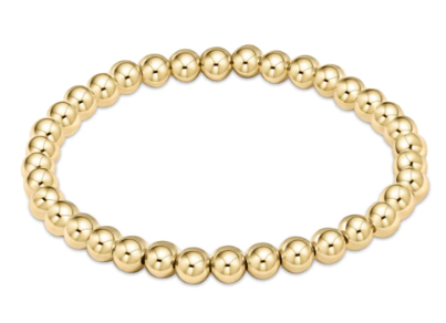 Classic Gold 5mm Bead Bracelet