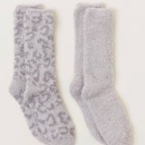 CozyChic Barefoot In The Wild 2 Pair Sock Set