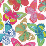 Butterflies Bright Cocktail Napkin