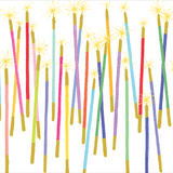 Paper Placemats Candles