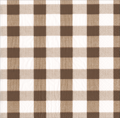 CN Gingham Chocolate