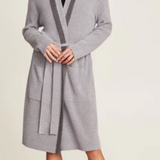 CCUL Tipped Ribbed Short Robe