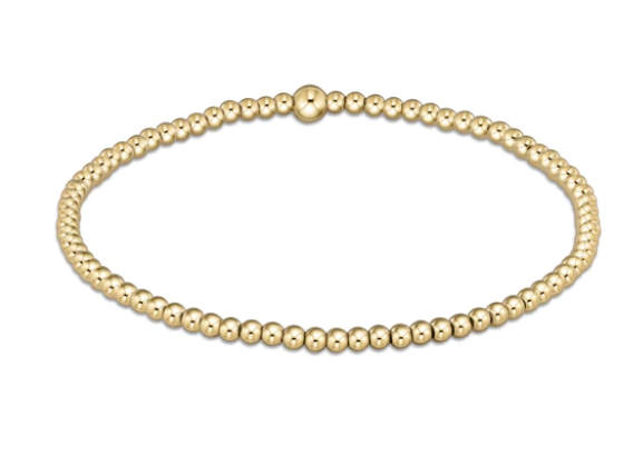 enewton Extends- Classic Gold 2.5mm Bead Bracelet