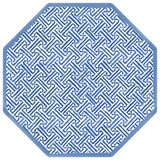 Placemat Fretwork Blue Item3059PMS