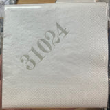 31024 Flax  Cocktail Napkin