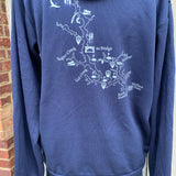 Unisex Lake Oconee Sweatshirt w/Map