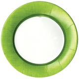 Round Moss Green Salad Plate