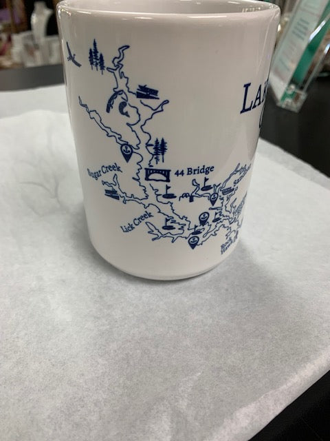 Lake Oconee Mug w/Map