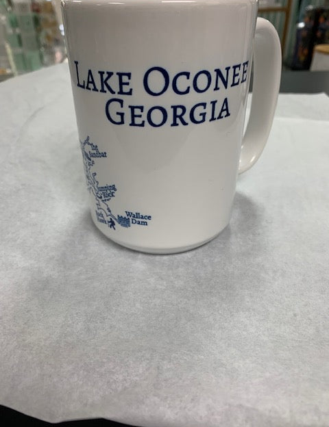 Lake Oconee Mug w/Map