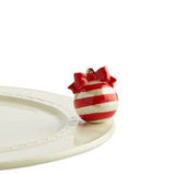 A171 Red/White Ornament Mini