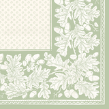 CN Paper Linen Oak Leaves & Acorns | Sage