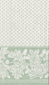 GT Oak Leaves & Acorns Sage- Paper Linen