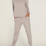 Malibu Collection Luxe Lounge Scrunch Jogger