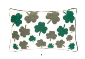 Irish Clover Pillow