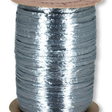 Pearlized Silver Wraphia