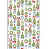 Handpainted Holiday Merry & Bright Topiary Pattern