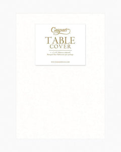 Table Cover White Paper Linen