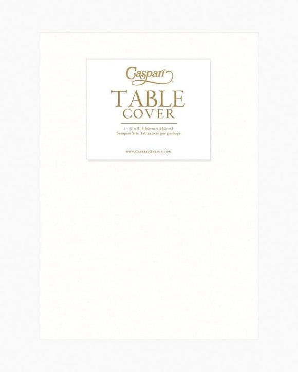 Table Cover White Paper Linen