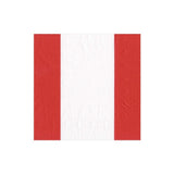 Bandol Stripe Red Cocktail Napkin