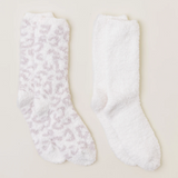 CozyChic Barefoot In The Wild 2 Pair Sock Set