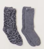 CozyChic Barefoot In The Wild 2 Pair Sock Set