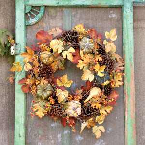 Bountiful Harvest Wreath, Large