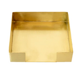 Cocktail Napkin Holder- Brass
