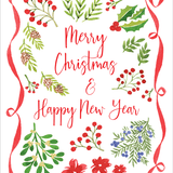 Christmas Card Box Christmas Botanicals