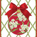 Christmas Card Box Ornament and Trellis