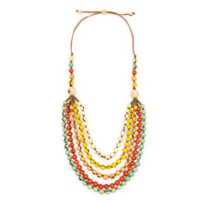 Cheri Necklace - Pastel Multi