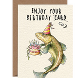 Enjoy Your Birthday Cod Card