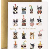 Boxed Set of Cool Cats Birthday Card