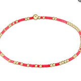 Hope Unwritten Bracelet- Coral
