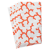 The Coral Sea Coral Guest Towel