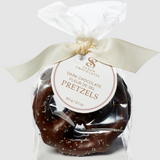Dark Chocolate Fleur De Sel Pretzels