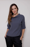 Audrey Cowl Neck Top