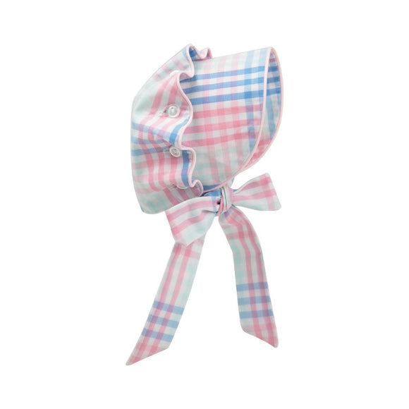 Dolly's Beaufort Bonnet- Spring Party Plaid