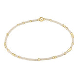 Hope Unwritten Bracelet- Off White