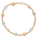 6mm Bead Bracelet Honesty Botswana Agate