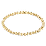 Dignity Gold 4mm Bead Bracelet- Gold