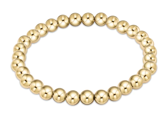 enewton Extends- Classic Gold 6mm Bead Bracelet