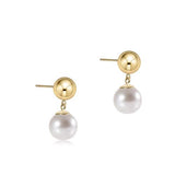 E Clarity Stud Pearl