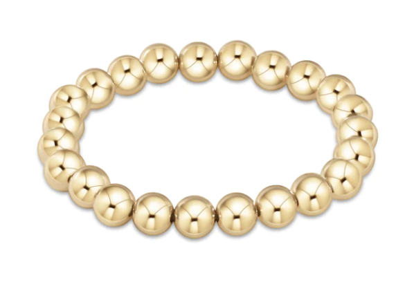 enewton Extends- Classic Gold 8mm Bead Bracelet