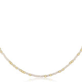 15" Choker Hope Unwritten- Off White