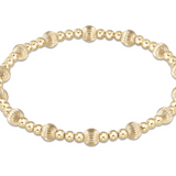 Extends Dignity Sincerity Gold 5mm Bracelet