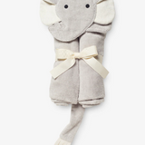 Bath Wrap- Gray Elephant