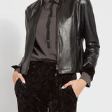 Eliza Vegan Jacket- Kohl Black