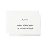 Hand Engraved Sympathy Notes On Pearl White CF1443