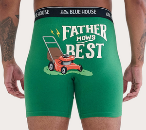 Father Mows Best Men's Boxer Brief